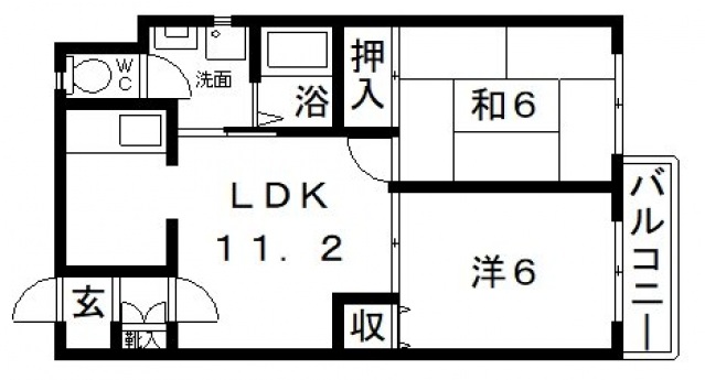 3階の間取り図