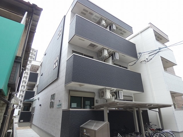 フジパレスあびこ駅東Ⅰ番館の外観