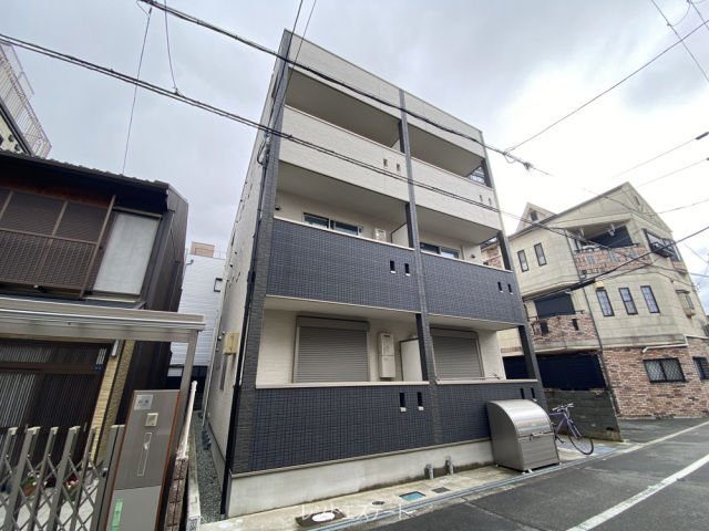プルミエール北田辺の外観