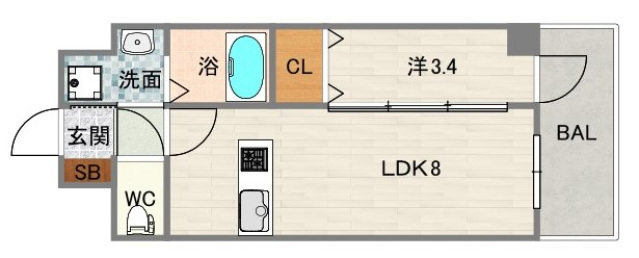 15階の間取り図