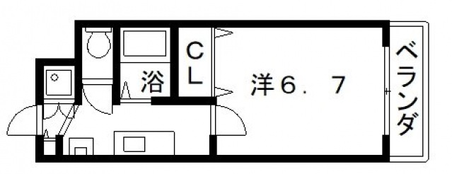 4階の間取り図