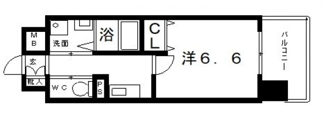 5階の間取り図