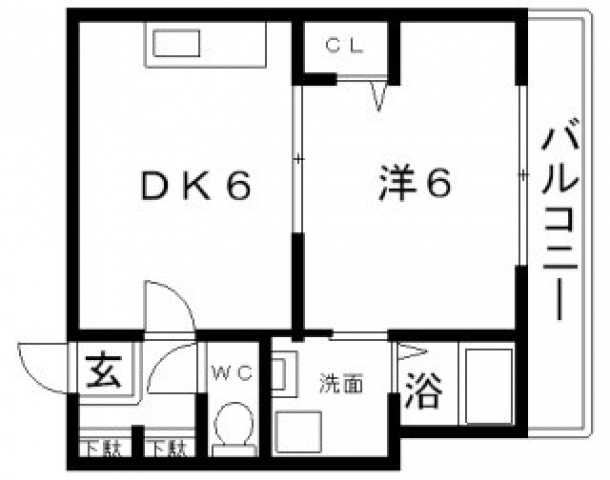 7階の間取り図