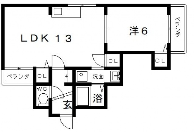 3階の間取り図