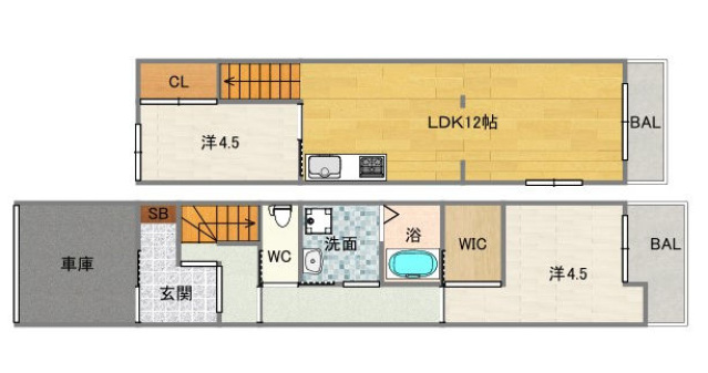 間取図