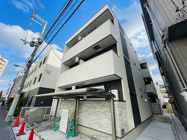 フジパレスあびこ駅北の外観