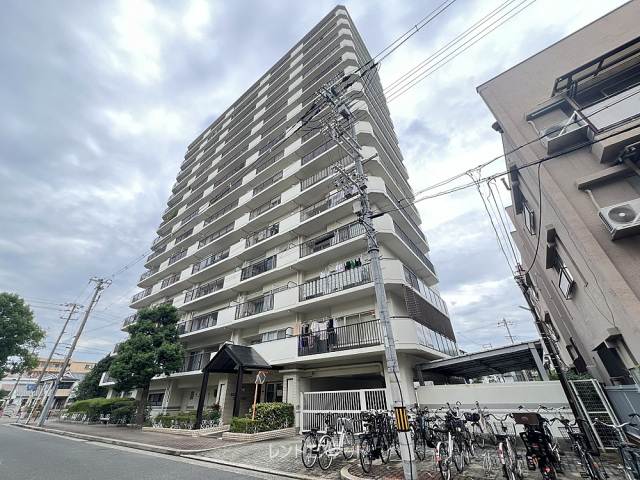 ユニハイム北田辺アクロスの外観 ユニハイム北田辺アクロスの外観