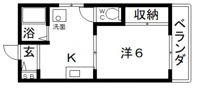 3階の間取り図