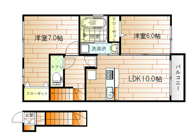 間取図