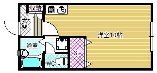 1階の間取り図