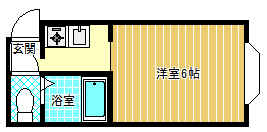 4階の間取り図