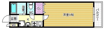 2階の間取り図