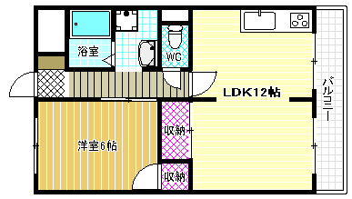 3階の間取り図