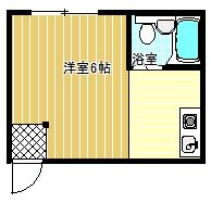 2階の間取り図