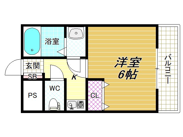 3階の間取り図