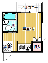 4階の間取り図