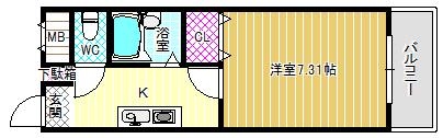 3階の間取り図