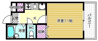 3階の間取り図