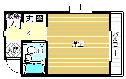 3階の間取り図