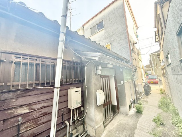 小山平屋の外観