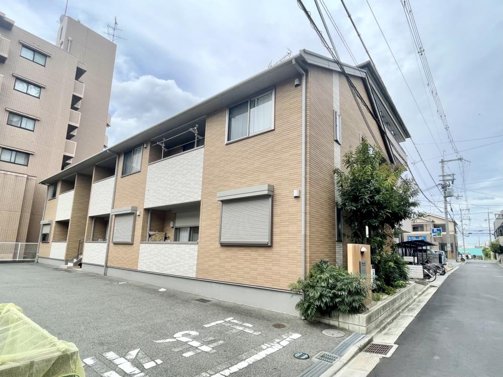 藤井寺市御舟町の賃貸アパートの外観