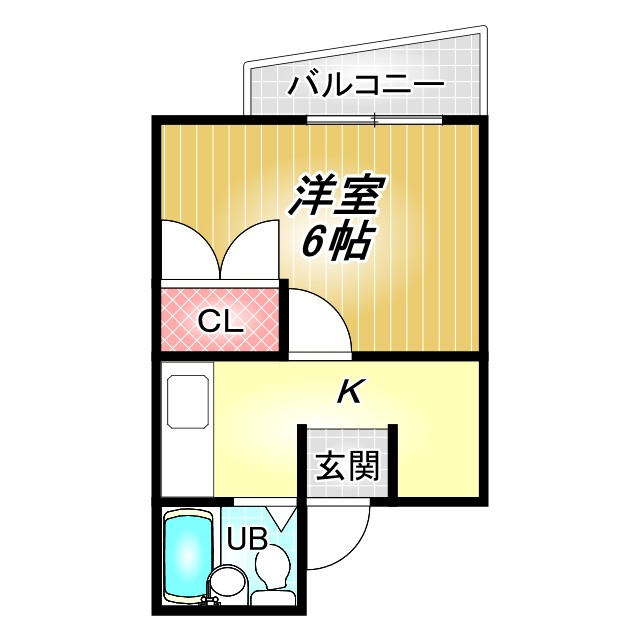 4階の間取り図