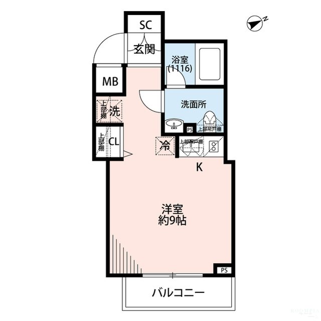 -1階の間取り図
