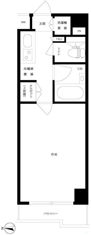 3階の間取り図