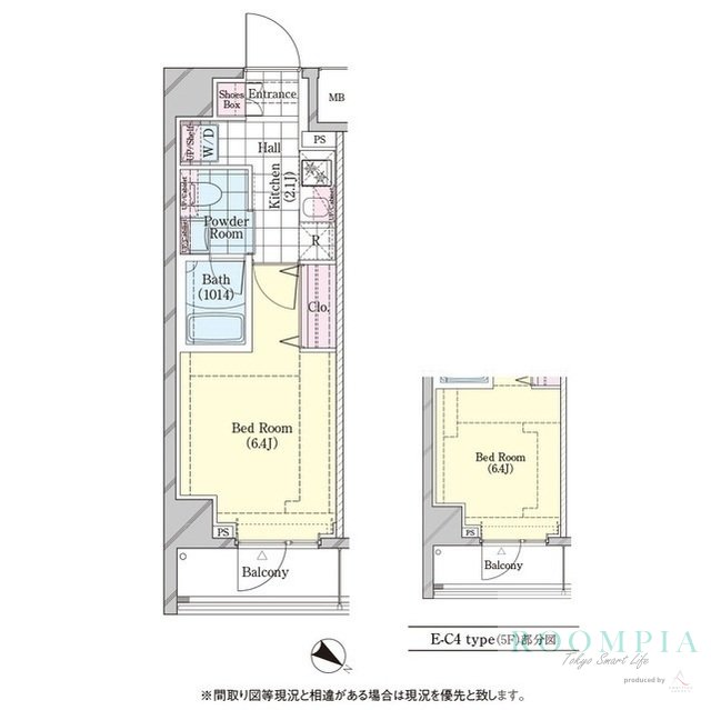 5階の間取り図