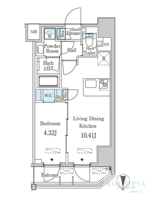7階の間取り図