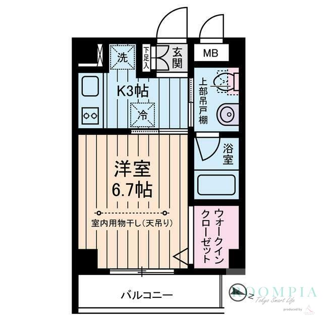 4階の間取り図