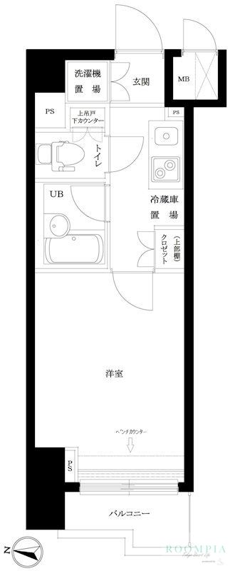 2階の間取り図