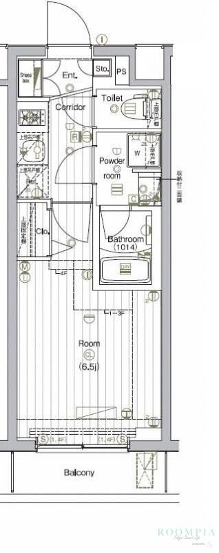 3階の間取り図