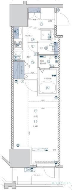 11階の間取り図