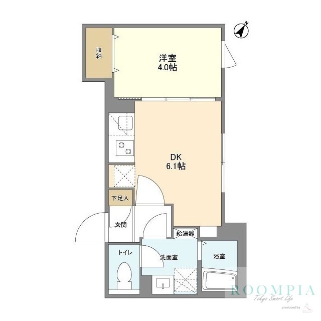 4階の間取り図