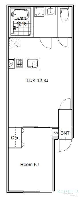 -1階の間取り図