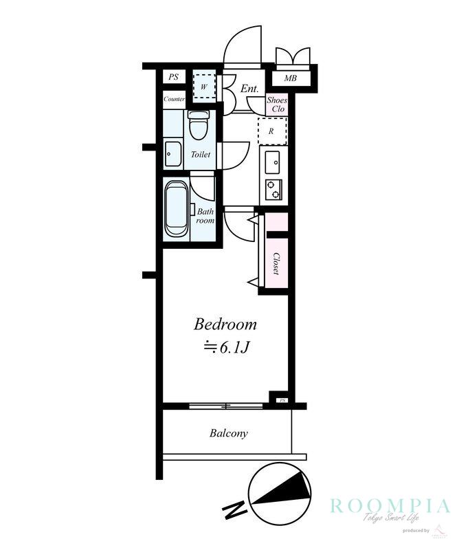 1階の間取り図
