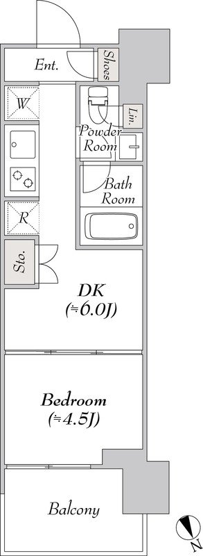 10階の間取り図