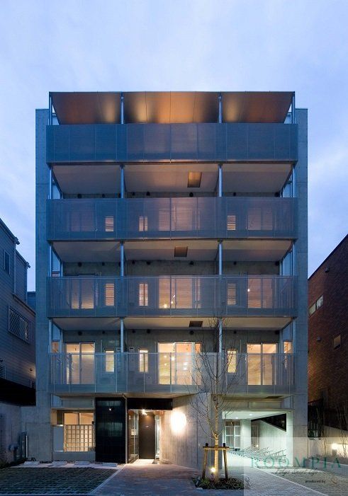 渋谷区代々木３丁目の賃貸マンションの外観