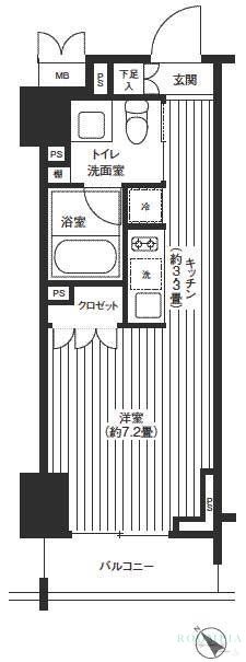 10階の間取り図
