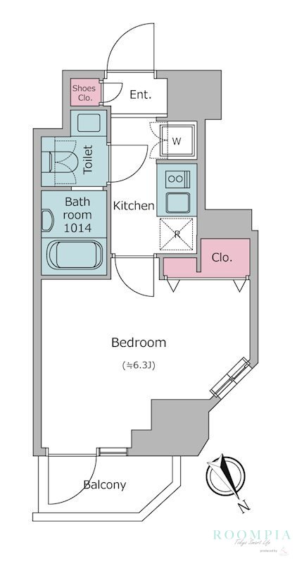 3階の間取り図