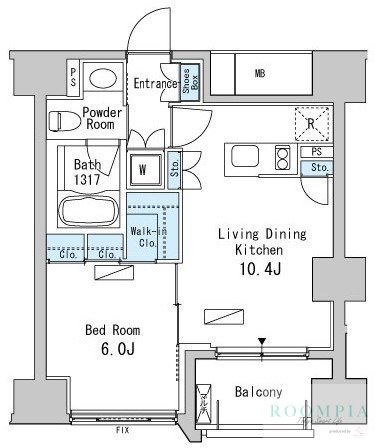 9階の間取り図
