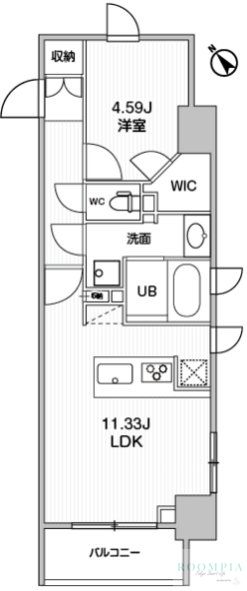 3階の間取り図