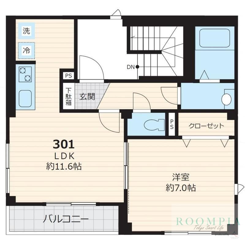 3階の間取り図