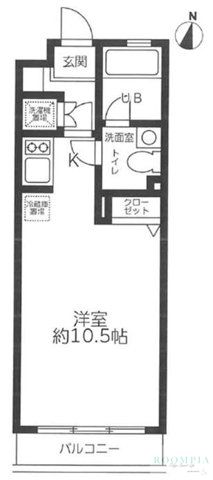 4階の間取り図