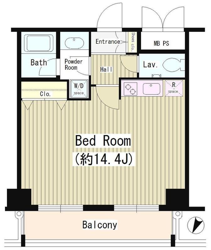 2階の間取り図