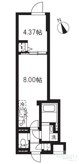 1階の間取り図