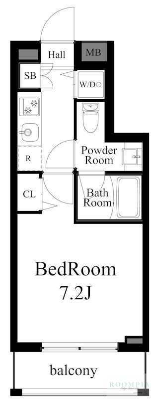 1階の間取り図