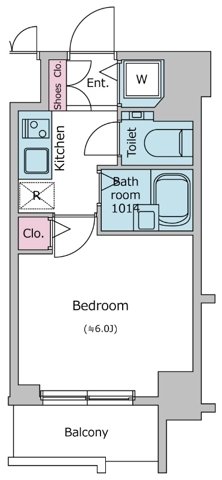 5階の間取り図