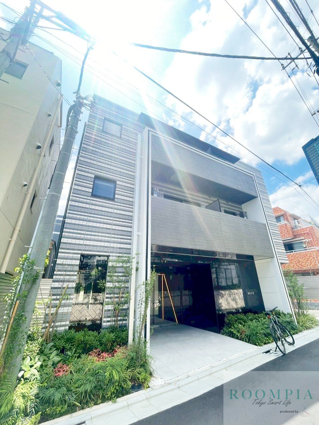 アジールコート池尻大橋の外観